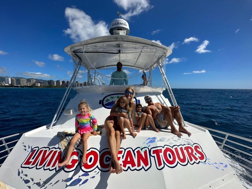 Honolulu: Deluxe Waikiki Snorkel and Wildlife Cruise - The Waikiki water playground: slide, trampoline, and an easy way in
