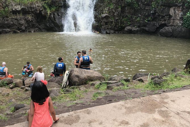 North Shore / Waimea, Falls Day & Swim with Turtles - Haleiwa culture stop: macadamia farm plus coffee and chocolate sampling