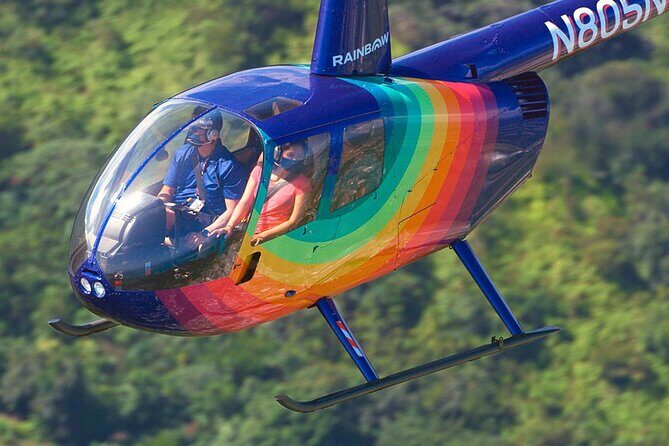 Oahu: 45 Minute Sights Unseen Helicopter Tour - Doors Off or On - From Honolulu Harbor to Diamond Head: the first aerial impression
