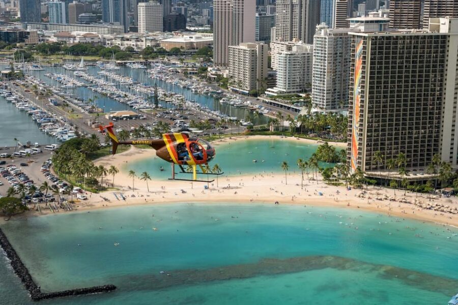 Oahu: Magnum P.I. Doors-Off Helicopter Tour - Hawaii Kai and Hanauma Bay: Watching the Coast Shape the Water