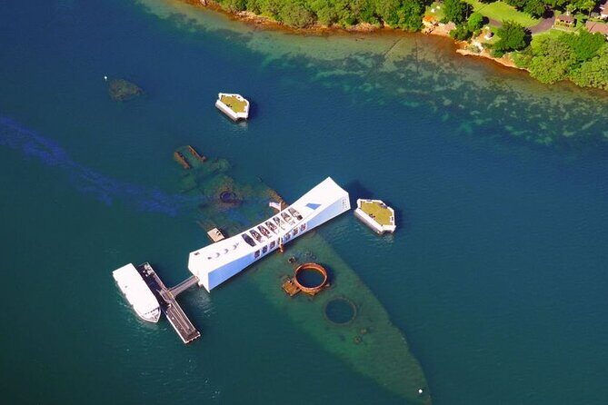 Oahu: Pearl Harbor USS Arizona Memorial - Downtown Honolulu drive: quick hits of Iolani Palace and Aloha Tower