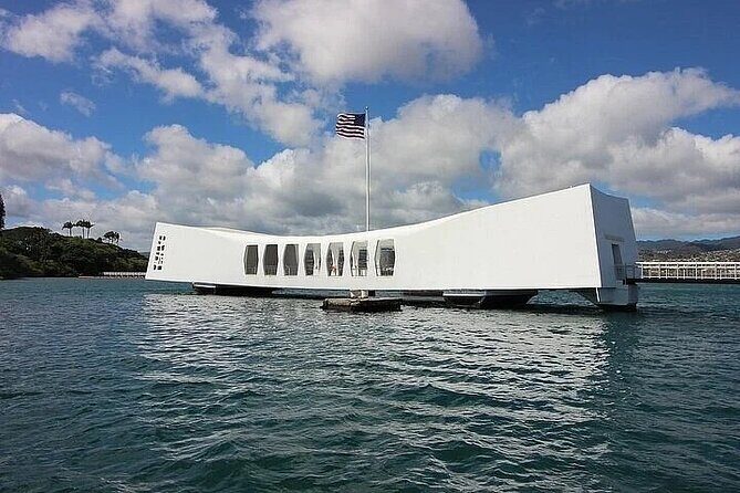 Private Pearl Harbor USS Arizona Memorial - Stop 1: Pearl Harbor Historic Sites Visitor Center setup
