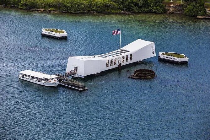 Private Pearl Harbor USS Arizona Memorial - Stop 4: gift shop and bathroom break you can actually use