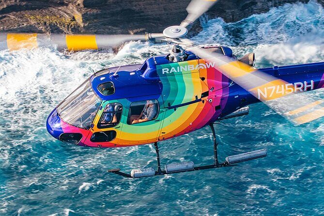 Royal Crown of Oahu - 60 Min Helicopter Tour - Doors Off or On - Ko‘olau Mountains, Lanikai, and Kane‘ohe Bay: where the colors get weird