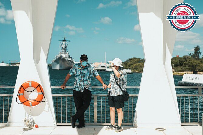 Salute to Pearl Harbor Including USS Arizona - From Waikiki pickup to Pearl Harbor gates: how this half-day really runs