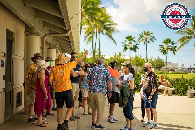 Salute to Pearl Harbor Including USS Arizona - Aloha Tower drive-by: a quick Honolulu thread
